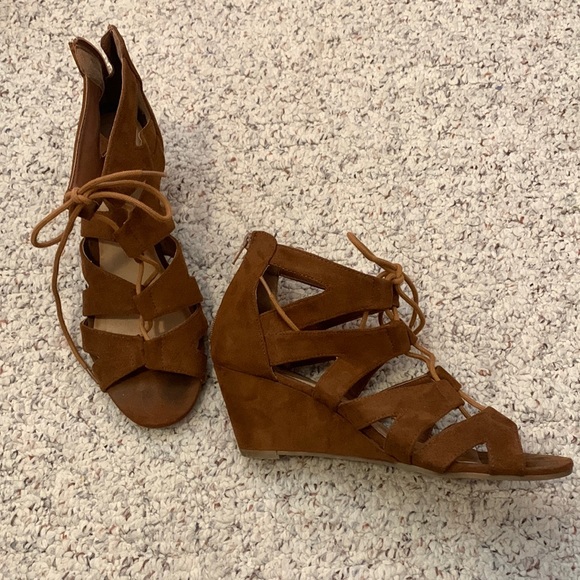 Maurices Shoes - Lace up Wedge Sandals